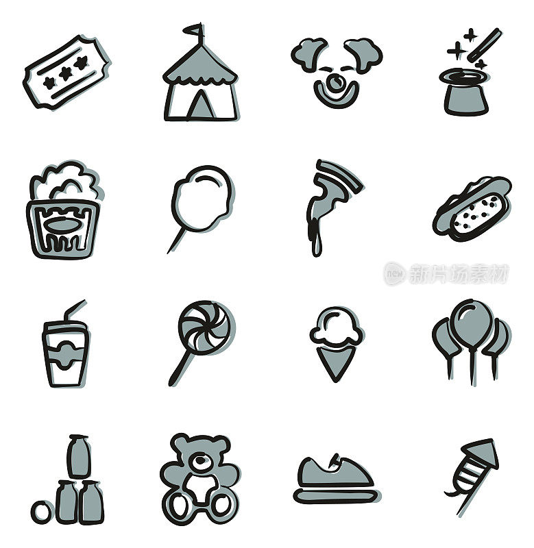 Fair Icons Freehand 2 Color